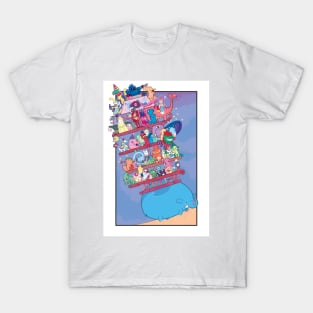 Lephant Parade - Full Background T-Shirt